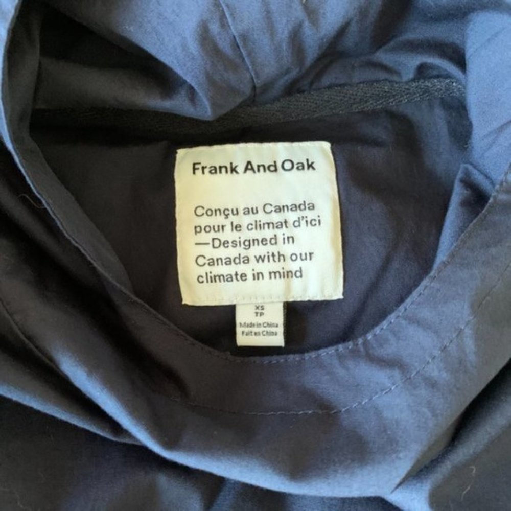 Mens Frank abd Oak Rain Hoodie - Picture 3 of 3